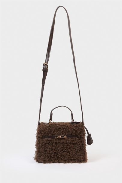 Kadın Pelüş El Çantası