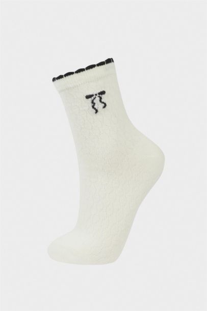 Woman 3 Piece Cotton Long Socks