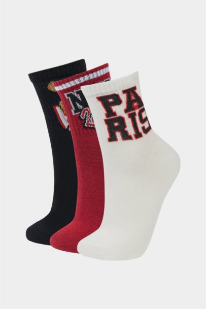 Lot de 3 Chaussettes courtes en coton pour femme