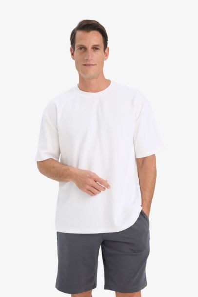 شورت كابري من قماش سويت