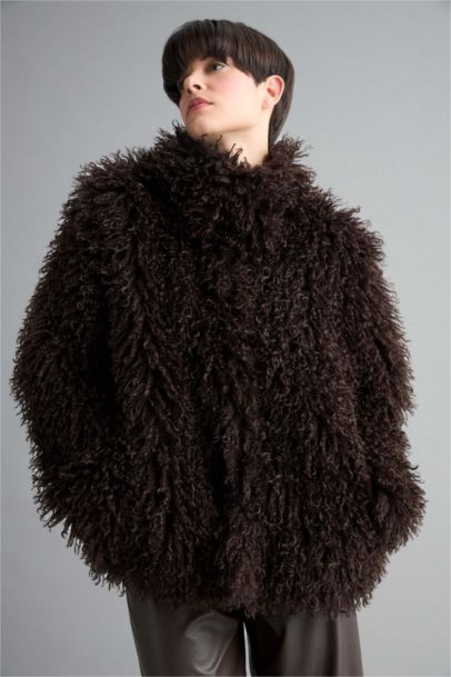 Regular Fit Suni Kürk