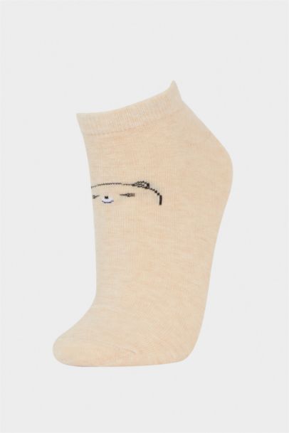 Woman 3 Piece Cotton Ankle Socks