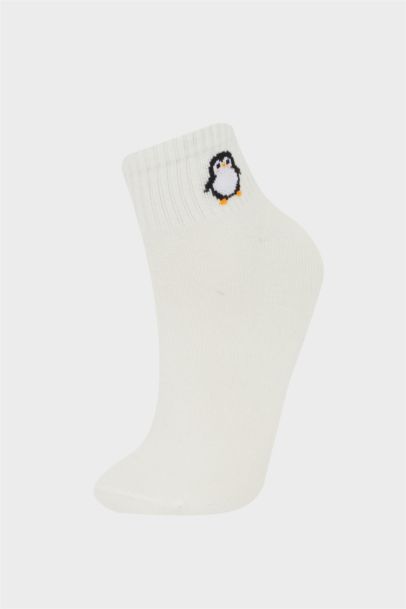 شرابات حريمي قصيرة قطن - 3 قطع