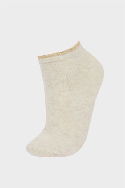 Woman 5 Piece Cotton Ankle Socks
