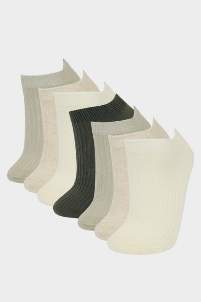 Woman 7 Pece Short Cotton Socks