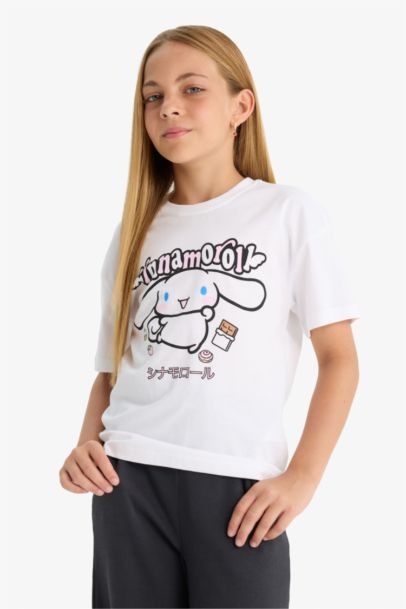 Cınnamoroll Relax Fıt Tişört Kız Çocuk