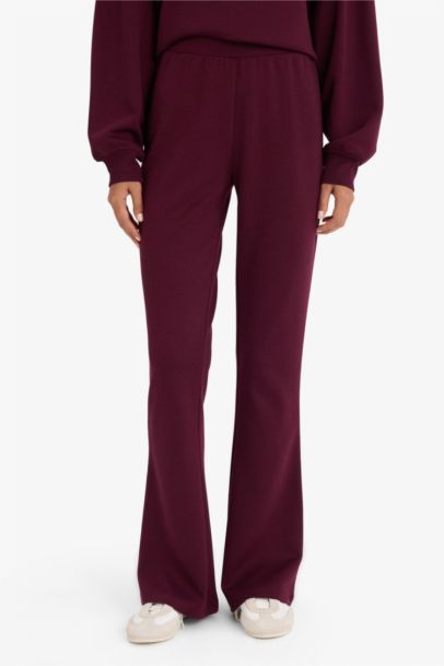 Flare Fit Pocketed Trousers