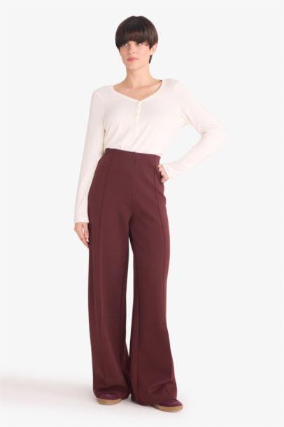 Straight Fit Trousers