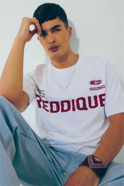 تيشيرت نص ردن اوفر سايز بياخة مستديرة