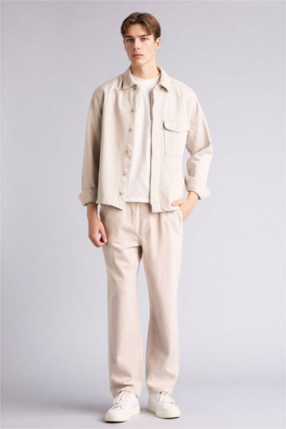 %100 Pamuk Baggy Fit Pantolon