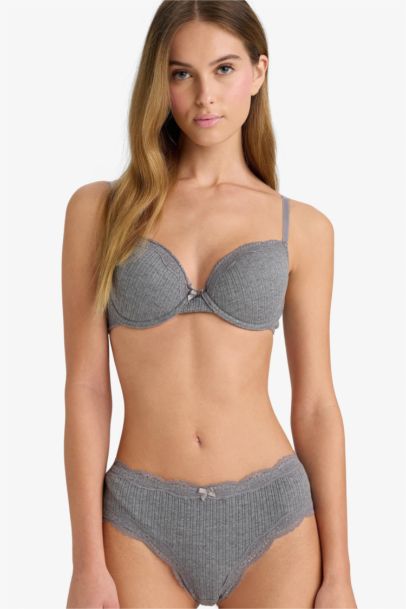 Fall in Love Lace Detailed Hipster Panty