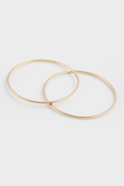 Woman 5 Piece Gold Bracelet