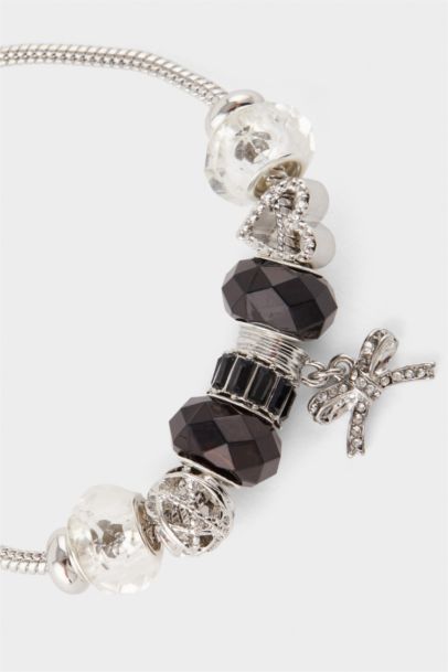 Woman Charm Silver Bracelet