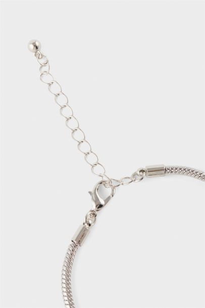 Woman Charm Silver Bracelet