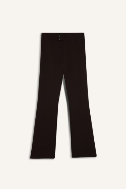 Flare Fit Normal Bel Pantolon