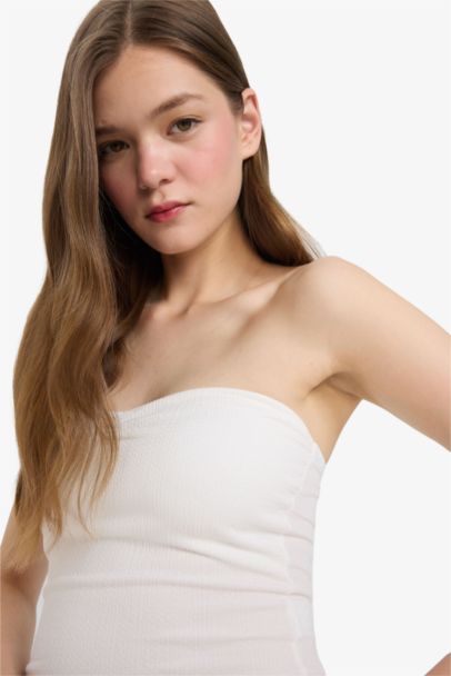 Coool Приталенный топ с бюстом и складками