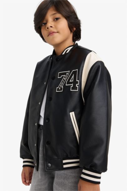 Boy Waterproof Bomber Jacket