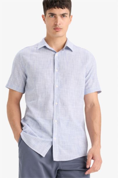 قميص نص ردن قطن