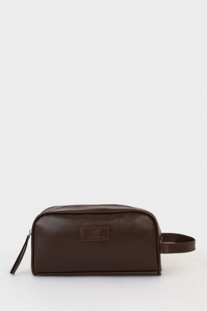 Erkek Suni Deri El Çantası