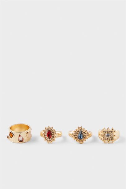 خاتم من 4 قطع