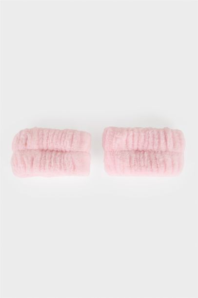 Woman Facial care 2 Piece Kit Hair Headband Absorbent Wristbands