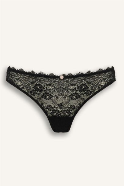 Fall in Love Lace Laced Brazilian Panty