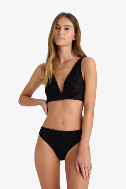 Draw Up Lace Slip Panty