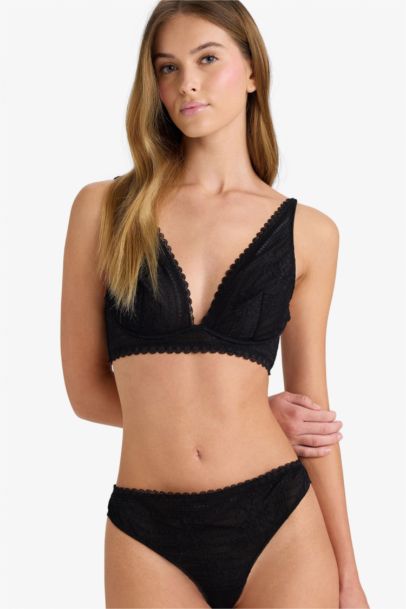 Draw Up Lace Slip Panty