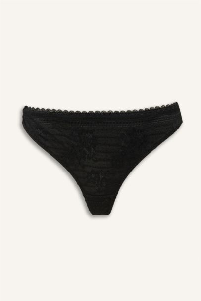 Draw Up Lace Slip Panty