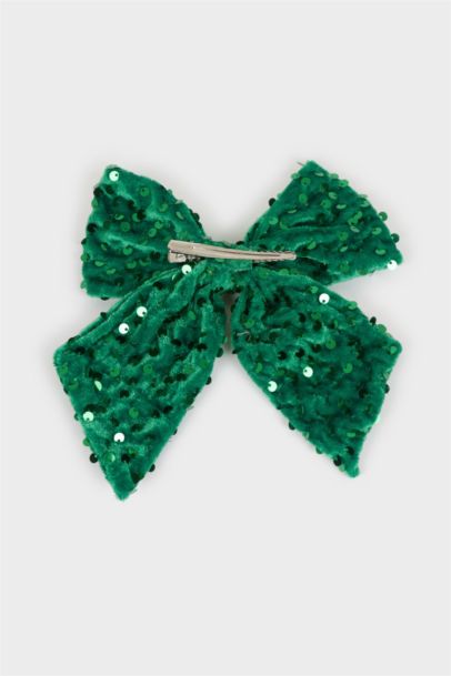 Woman 3 piece Christmas Bow Hair Clip