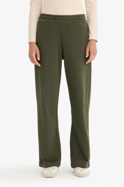Straight Fit Basic Trousers