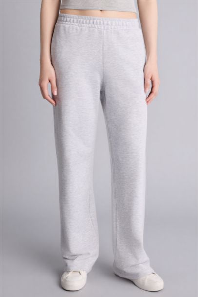 Straight Fit Basic Trousers
