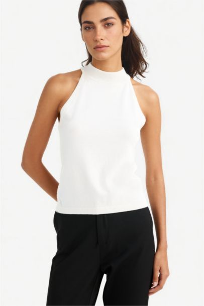 كيمونه تريكو سليم فيت بياخة هالتر