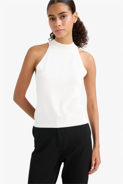 كيمونه تريكو سليم فيت بياخة هالتر