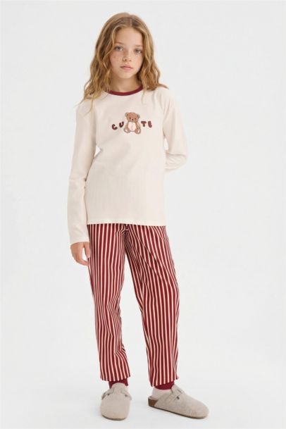 2 piece Regular Fit Knitted Pyjamas