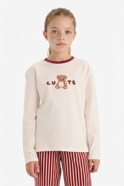 2 piece Regular Fit Knitted Pyjamas