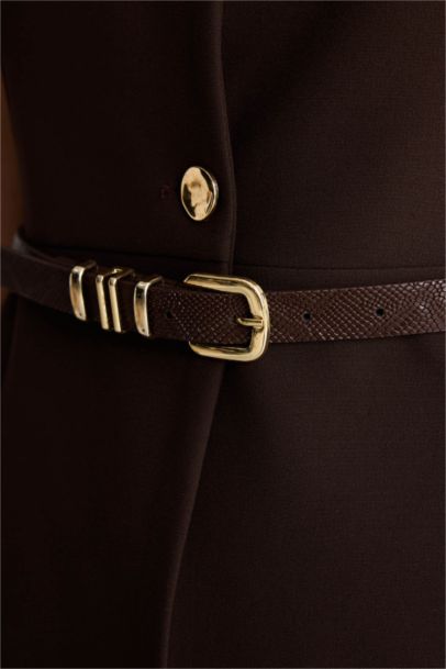 Fıtted Bisiklet Yaka Yelek