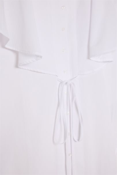 Relax Fit Terry Cotton Long Sleeve Tunic