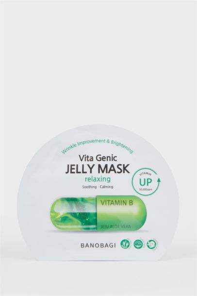Banobagi Vita Genic Relaxing Jel Mask 10ml – Yatıştırıcı & Calming Face Mask for Sensitive Skin