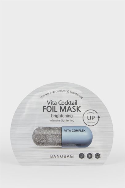 Banobagi Vita Cocktail Foil Brightening Mask 10ml – Aydınlatıcı & Canlandırıcı Folyo Yüz Maskesi