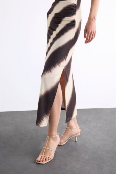 Twill Ankle Length Dress