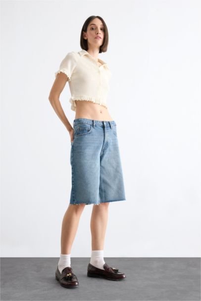 Polo Collar Short Sleeve Shirt