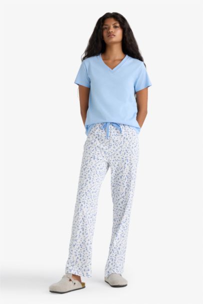 Ensemble Pyjama T-shirt et Pantalon à motifs de Fall in Love