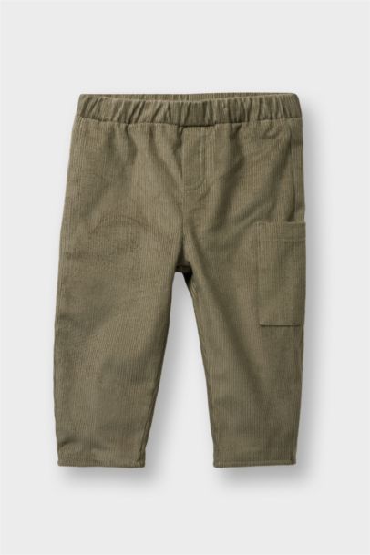 2'li Takım Kadife Baskılı Sweatshirt Pantolon Erkek Bebek