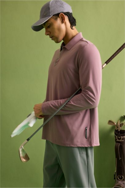 Standard Fit Polo Neck Sports T-Shirt