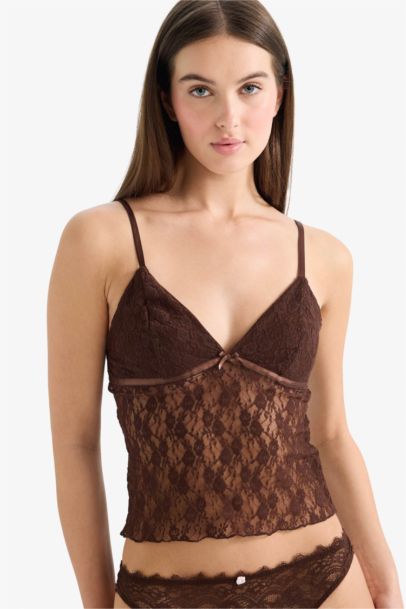 Fall in Love Lace Tank Top