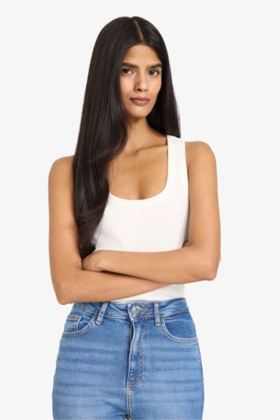 Slim Fit Camisole U Collar Tank Top