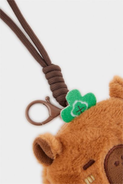 Kadın Sincap Temalı Charm Anahtarlık