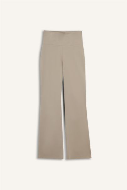 Fall in Love Soft Textured Flare Leg Trousers