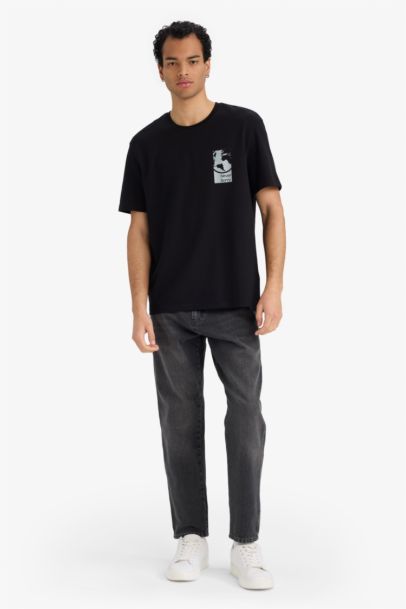 Regular Fit Crew Neck Short Sleeve T-Shirt